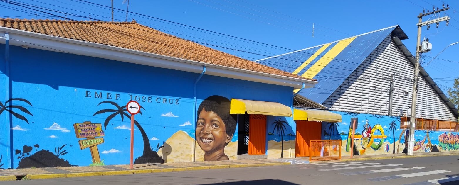 Fachada da EMEF Prefeito José Cruz