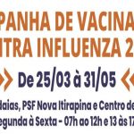 Campanha de vacinação contra o Influenza - 2024