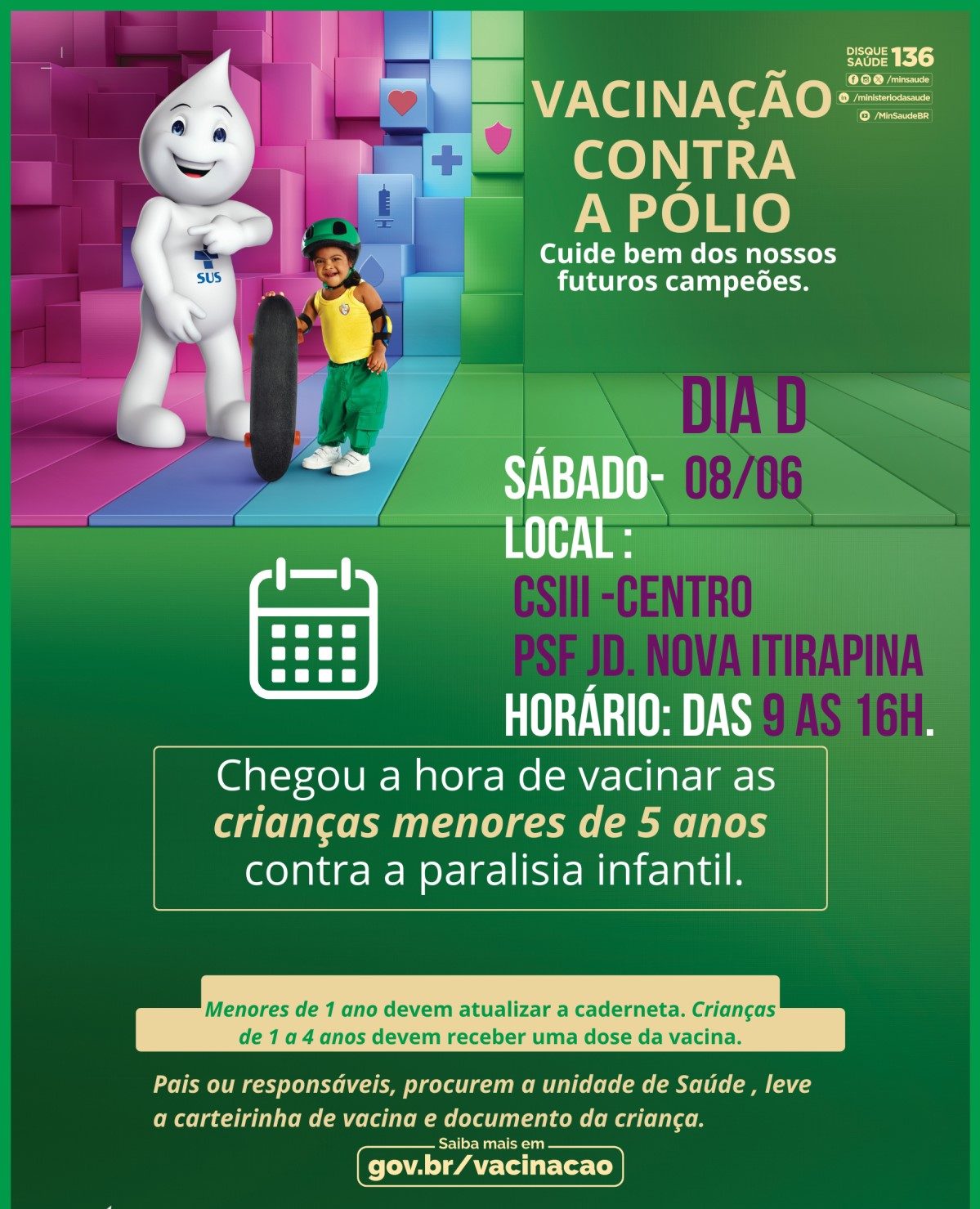 Campanha contra a Pólio