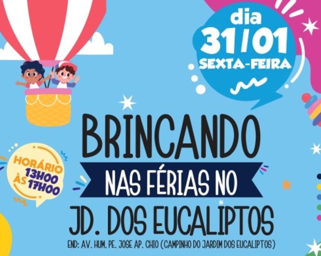 Convite Especial: Brincando nas Férias!