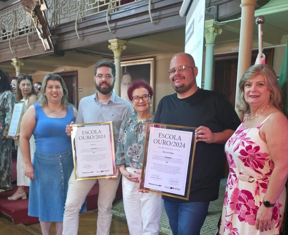 Itirapina recebe Prêmio Excelência Educacional/SARESP 2024