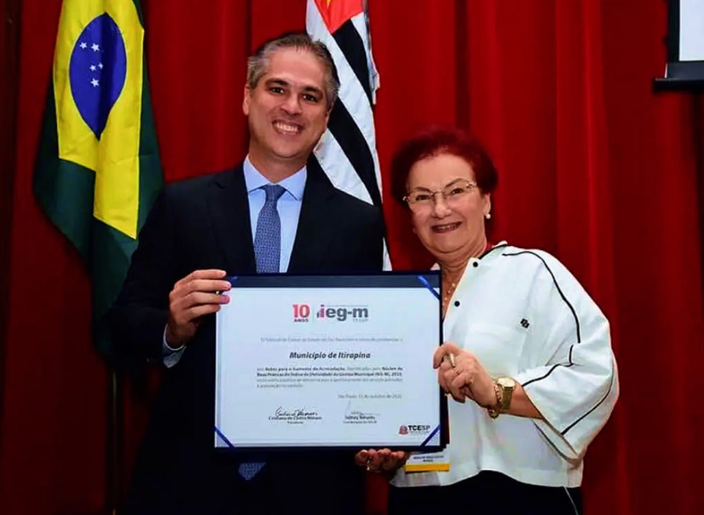 Itirapina recebe reconhecimento do TCE-SP pela gestão municipal