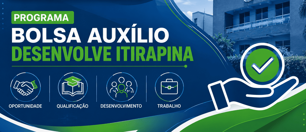 Programa Bolsa Auxílio Desenvolve Itirapina abre inscrições