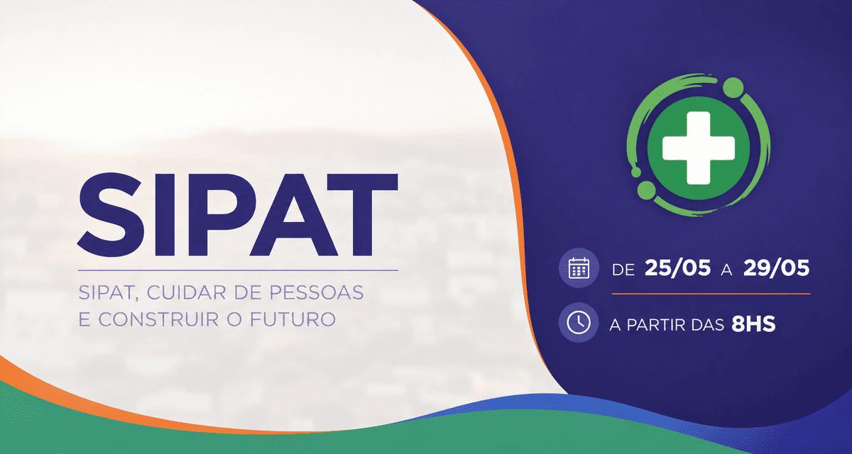 SIPAT 2026 e SIPAT Kids terão programação especial entre os dias 25 e 29 de maio