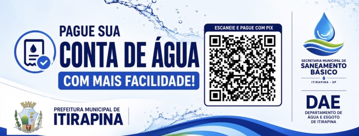 Pague sua conta de água com mais facilidade!